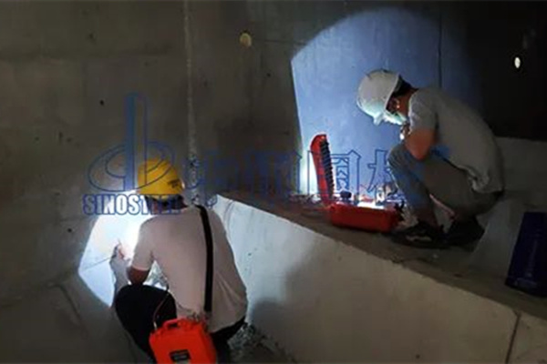 混凝土橋梁孔道壓漿密實度檢測