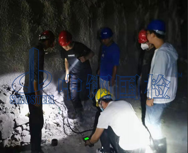 錨桿抗拔試驗現(xiàn)場